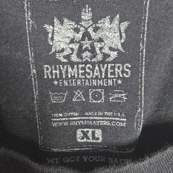 Rhymesayers Atmosphere Wherever Tour 2020 Black T-Shirt, sz XL - Picture 5 of 5